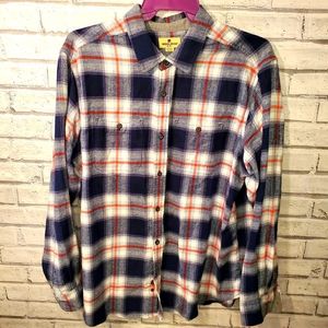 Woolrich Plaid Button Down flannel